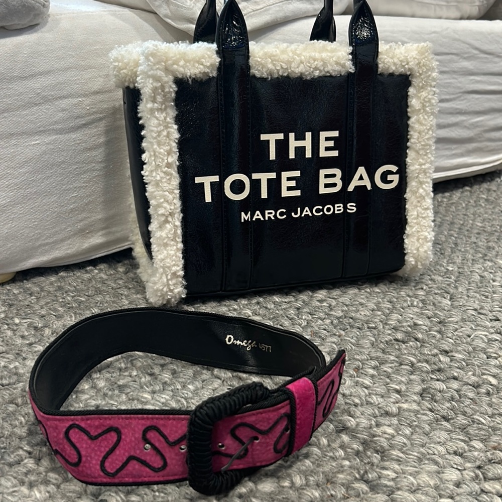 Omega BLACK PINK FUNKY Belt SIZE S